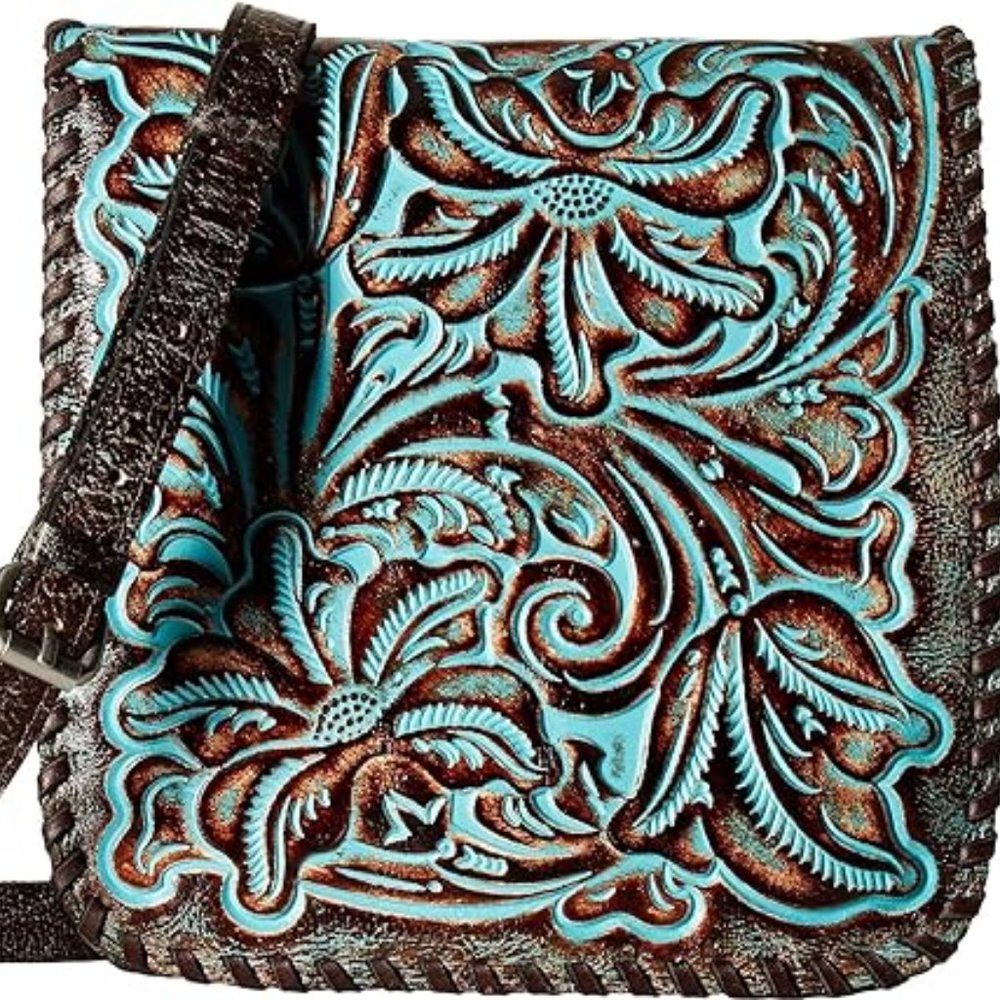 Patricia Nash Granada Leather Crossbody Bag